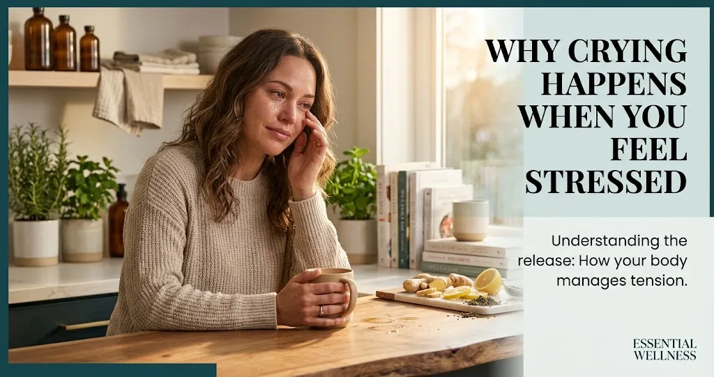 Why Crying Can Happen When You Feel Stressed