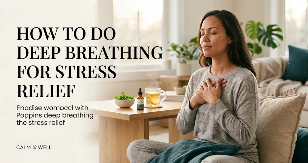 How to do deep breathing for stress relief