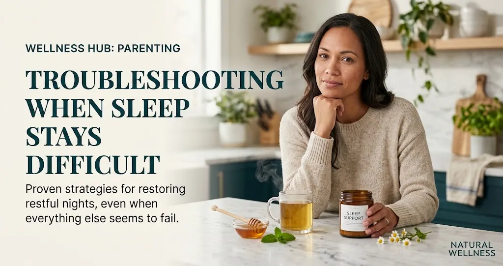 Troubleshooting when sleep stays difficult