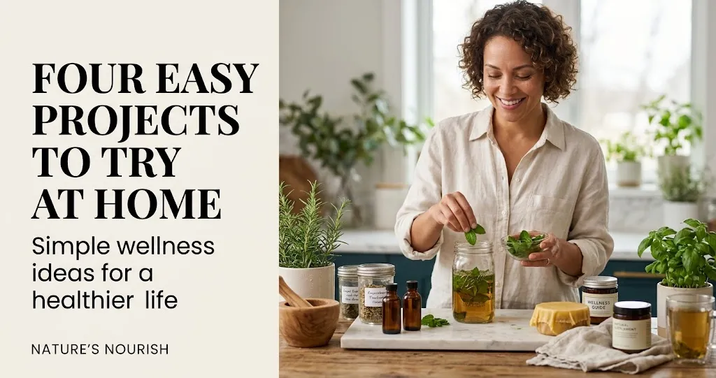 Four Easy Projects to Try at Home