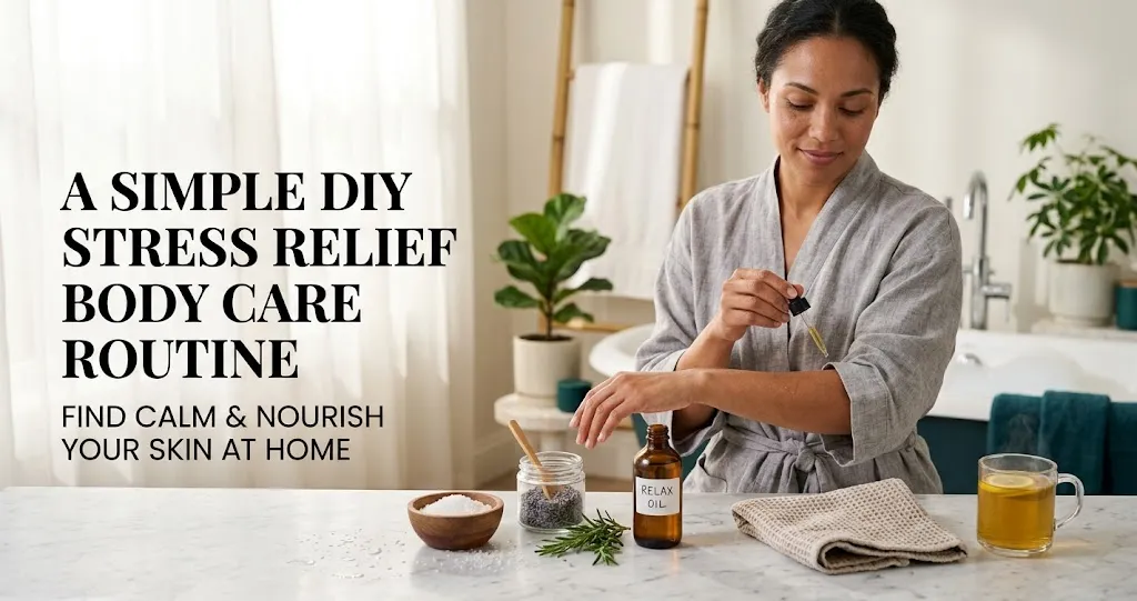 A Simple DIY Stress Relief Body Care Routine