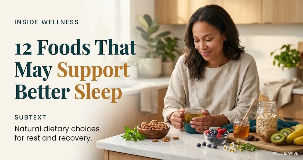 12 Foods That May Support Better Sleep