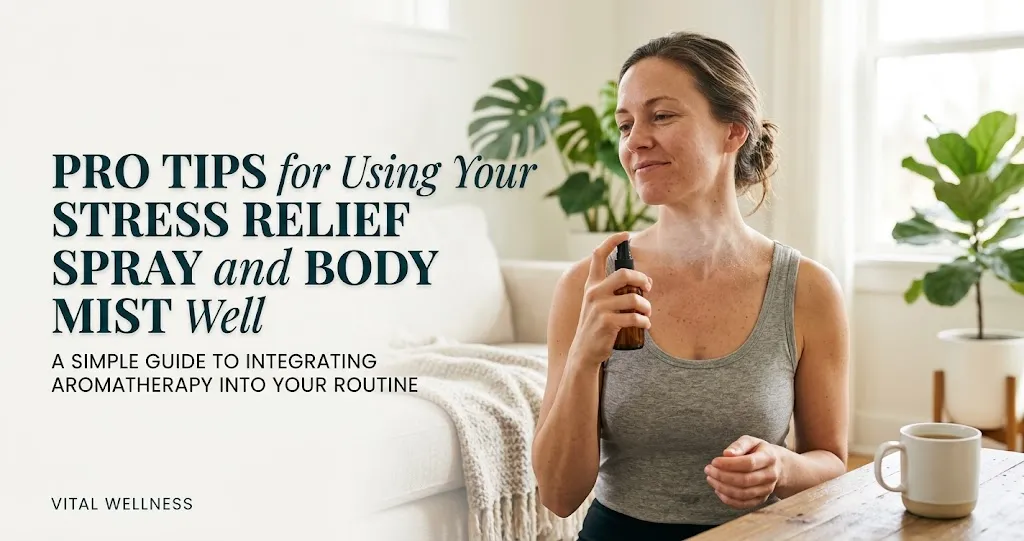 Pro Tips for Using Your Stress Relief Spray and Body Mist Well