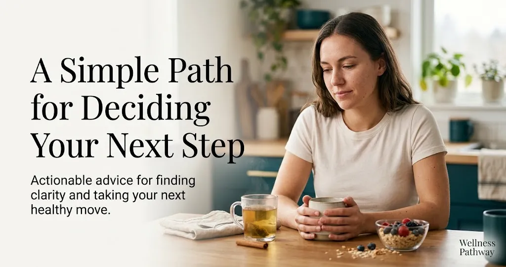 A Simple Path for Deciding Your Next Step