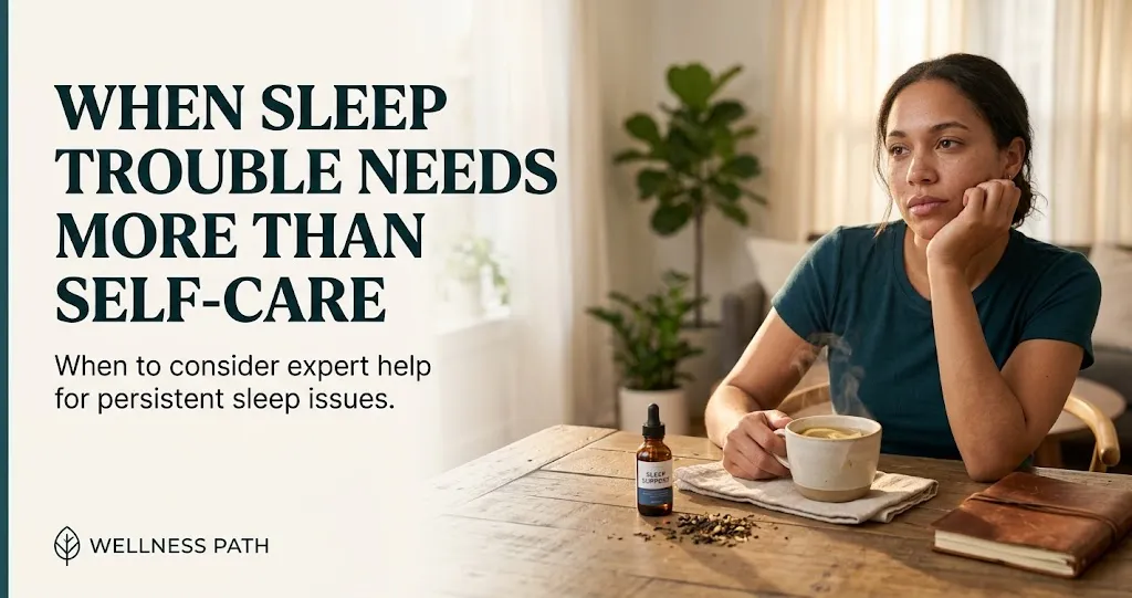 When Sleep Trouble Needs More Than Self-Care