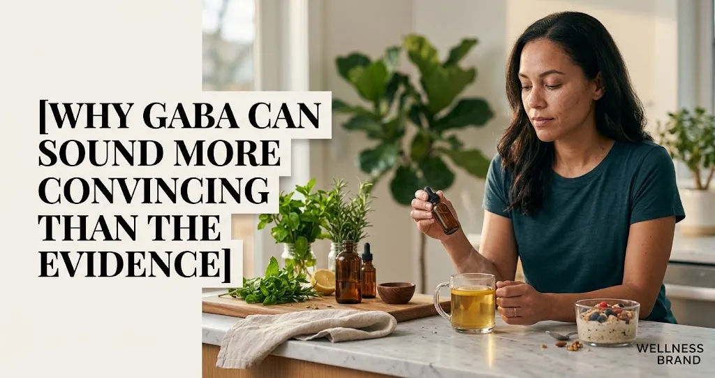 Why GABA can sound more convincing than the evidence