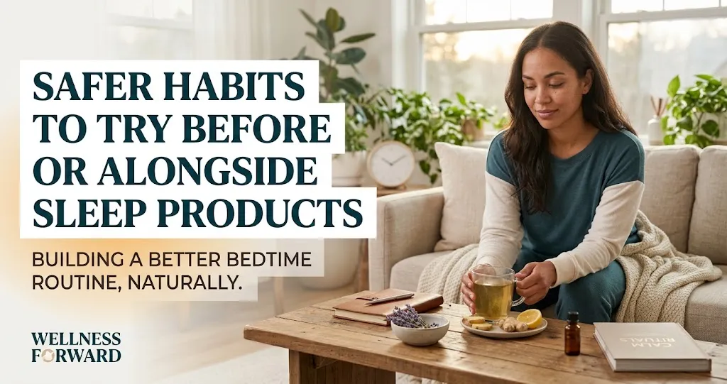 Safer Habits to Try Before or Alongside Sleep Products