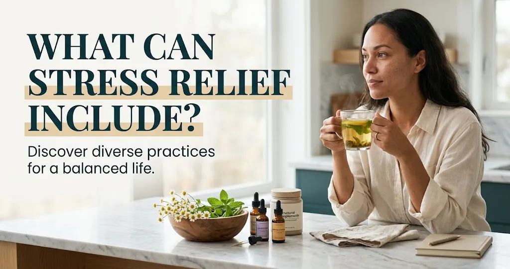 What can stress relief include?