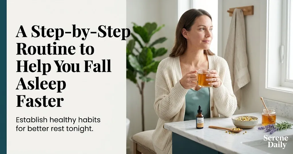 A Step-by-Step Routine to Help You Fall Asleep Faster