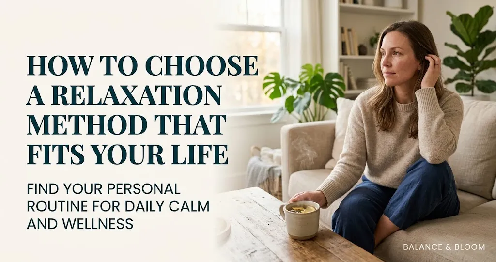 How to Choose a Relaxation Method That Fits Your Life