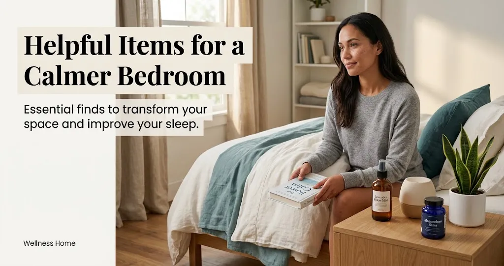 Helpful Items for a Calmer Bedroom
