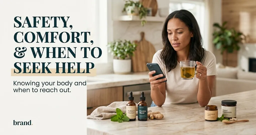 Safety, Comfort, and When to Seek Help