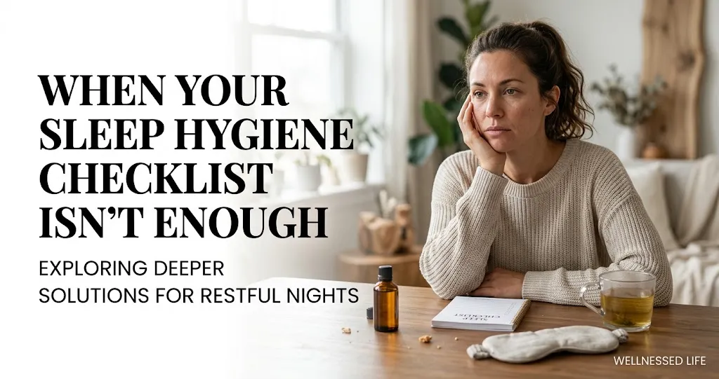 When Your Sleep Hygiene Checklist Isn't Enough