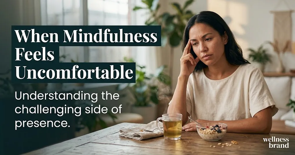 When mindfulness feels uncomfortable