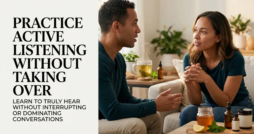 Practice Active Listening Without Taking Over