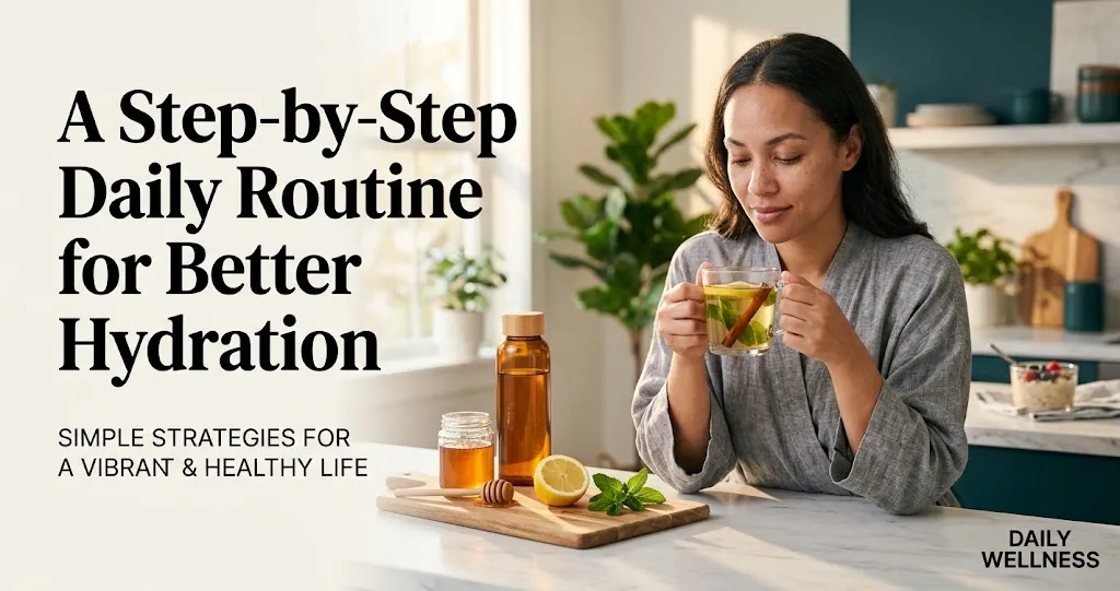 A Step-by-Step Daily Routine for Better Hydration
