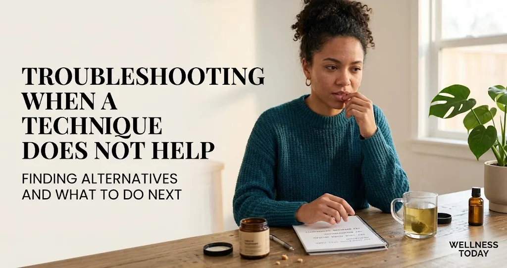 Troubleshooting When a Technique Does Not Help