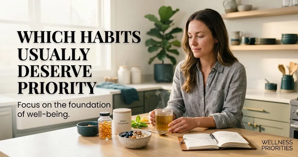 Which Habits Usually Deserve Priority
