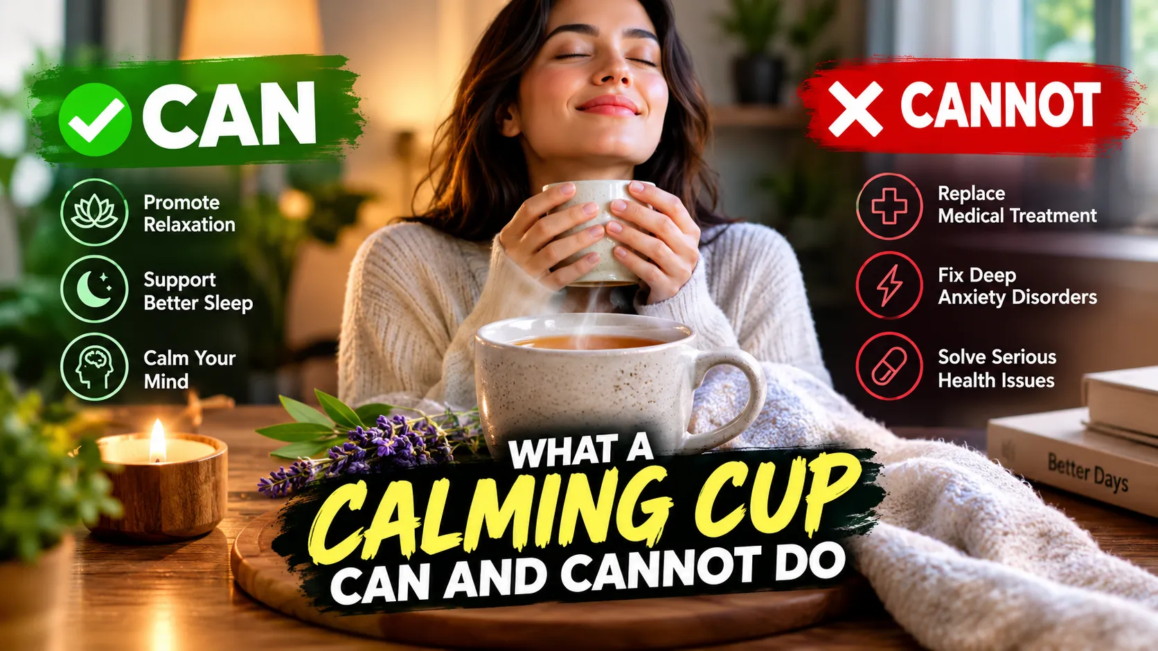 What a Calming Cup Can and Cannot Do