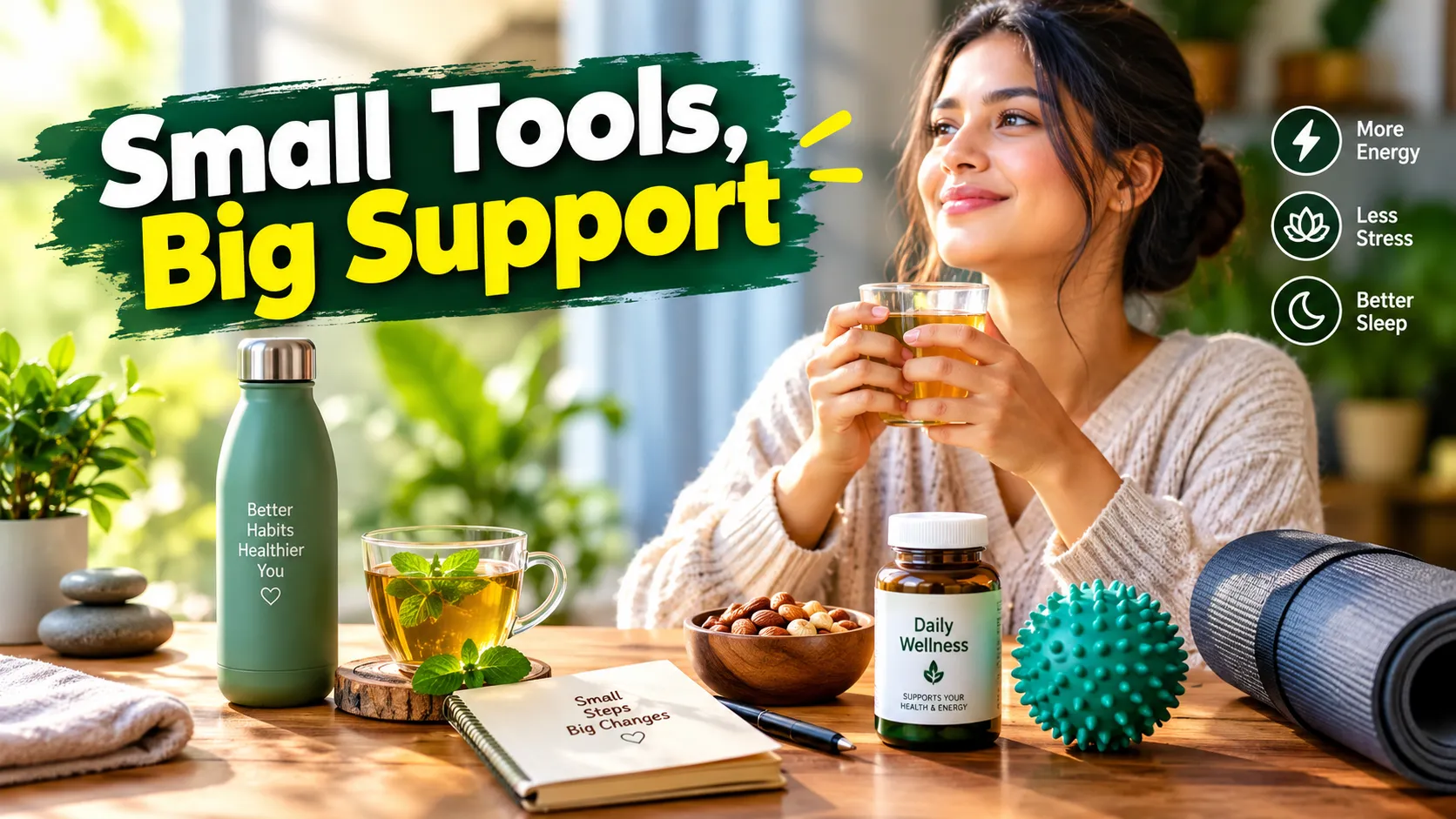 Simple Tools and Drinks That Support Your Routine