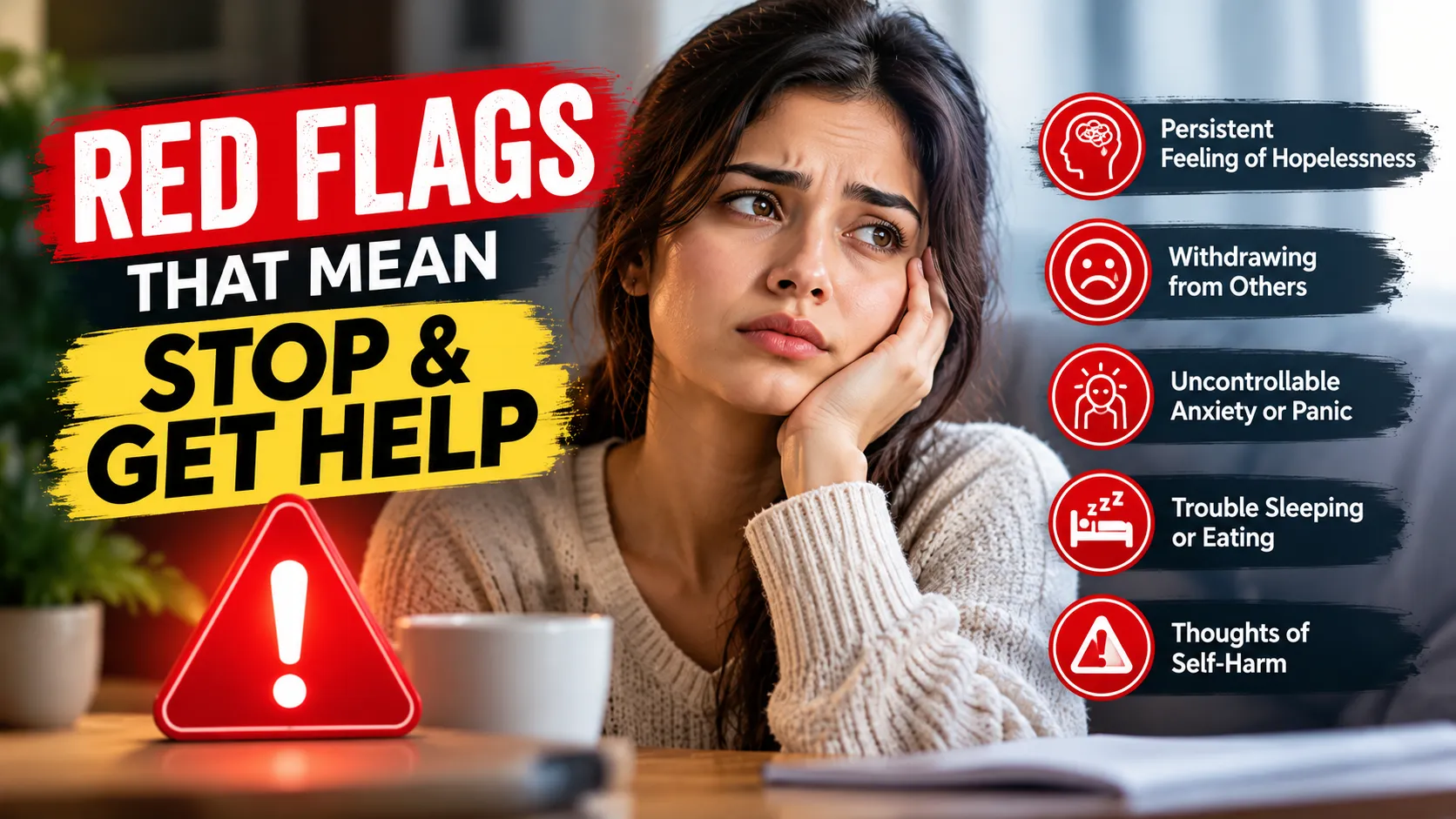Red Flags That Mean Stop and Get Help