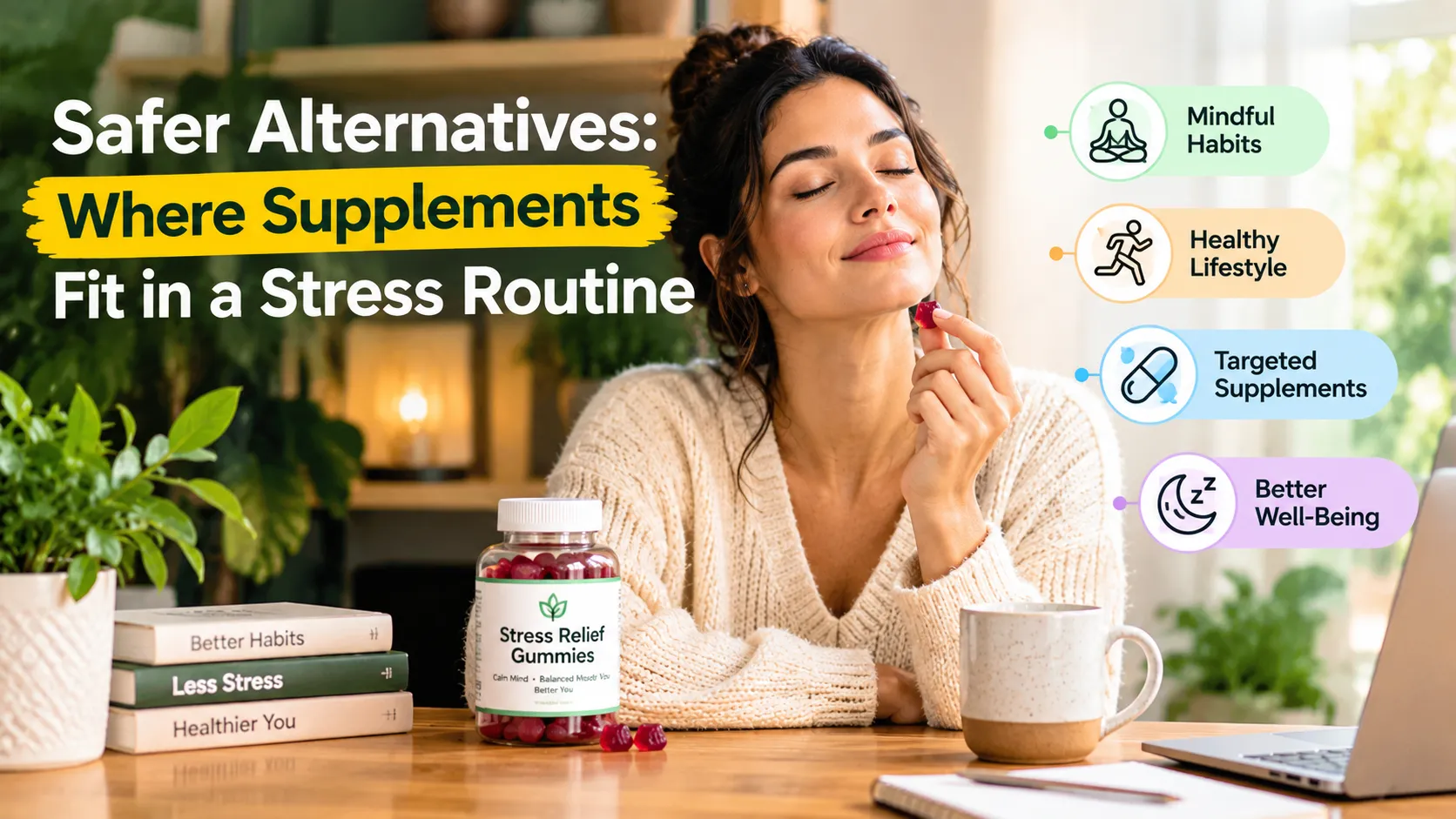 Safer Alternatives: Where Supplements Fit in a Stress Routine