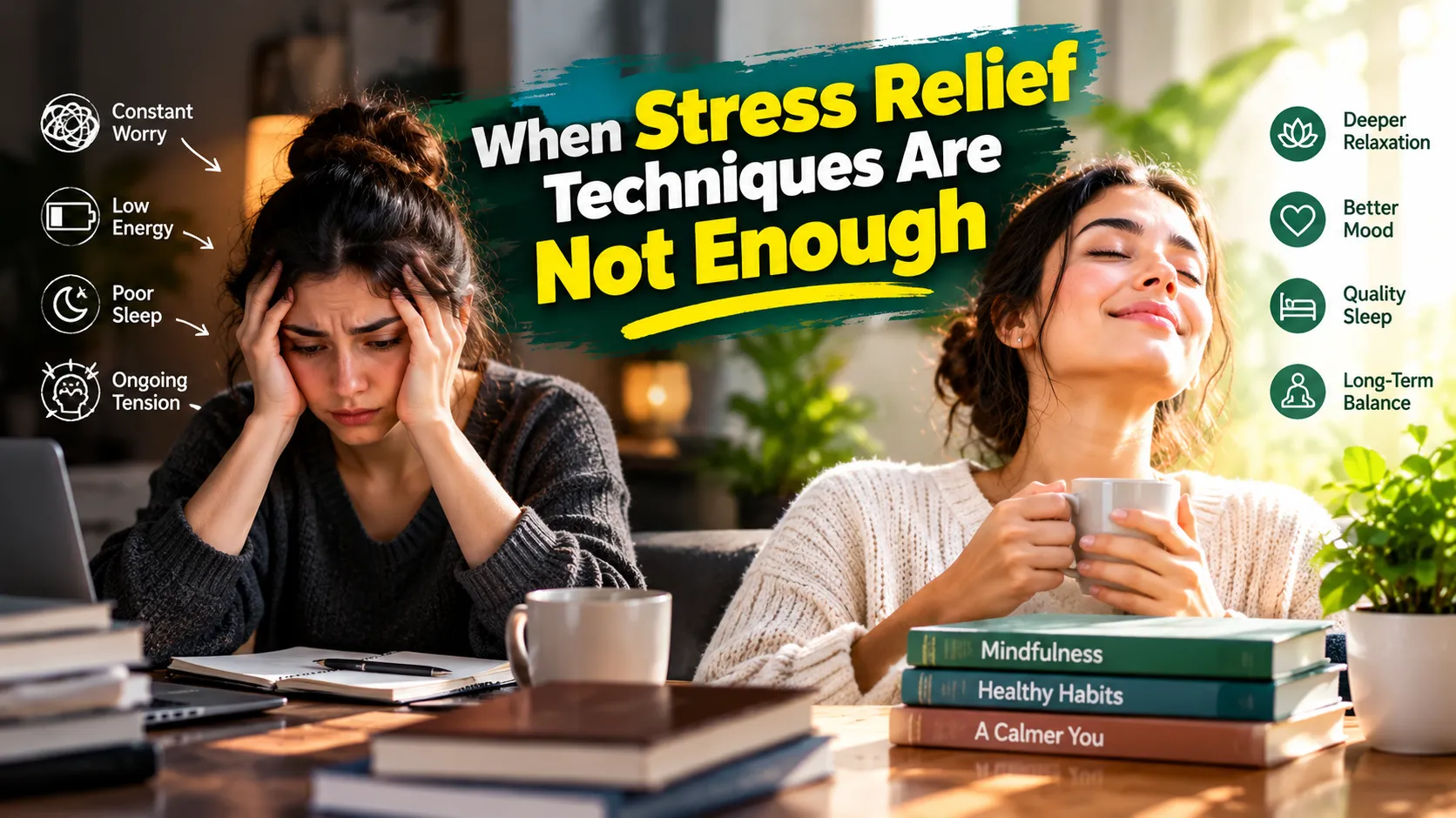 When Stress Relief Techniques Are Not Enough